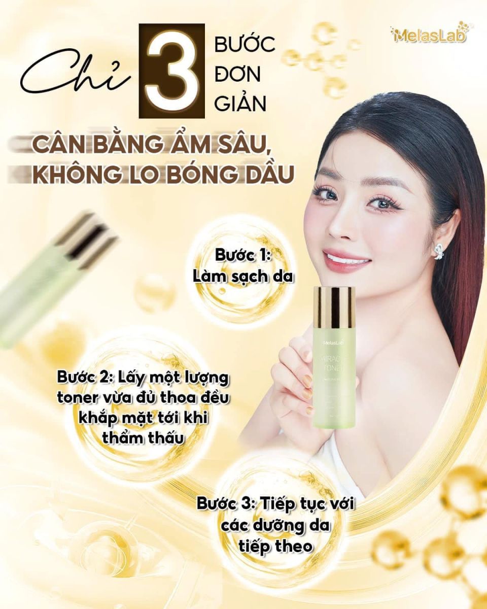 Hướng dẫn sử dụng Toner phỉ bạc hà