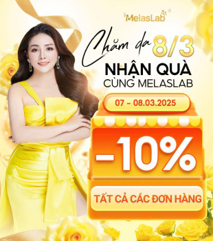 CHĂM DA 8/3 NHẬN QUÀ CÙNG MELASLAB
