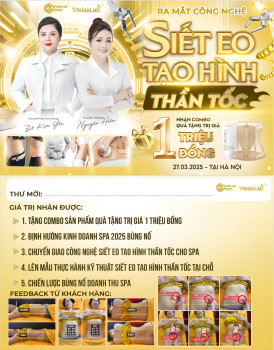 CHƯƠNG TRÌNH SIẾT EO HỦY MỠ THẦN TỐC
