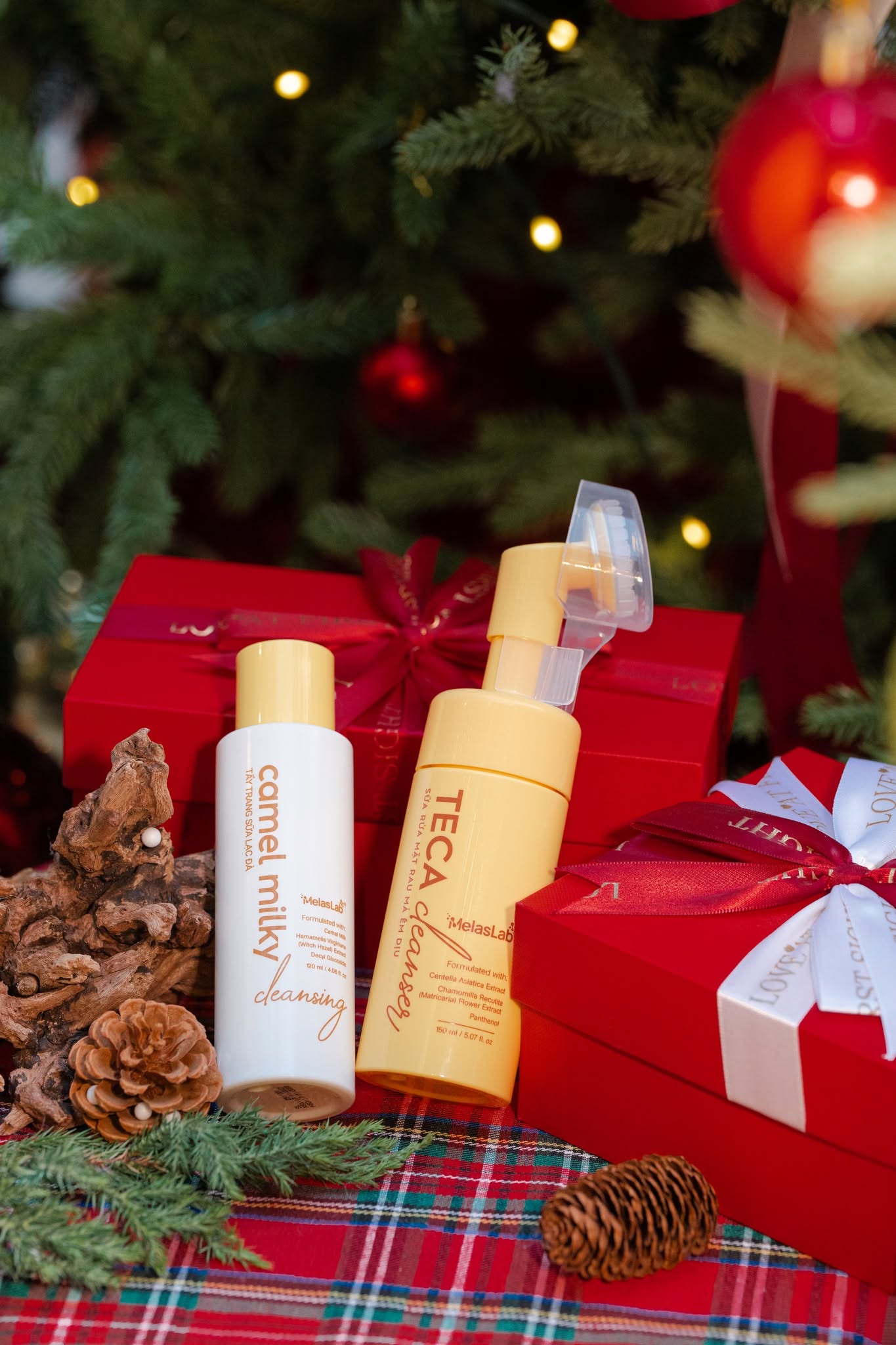 Teca Cleanser Sữa Rửa Mặt Rau Má Êm Dịu Melaslab